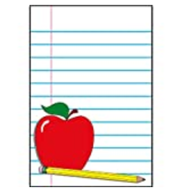 NOTEPAD: NOTEPAPER WITH APPLE