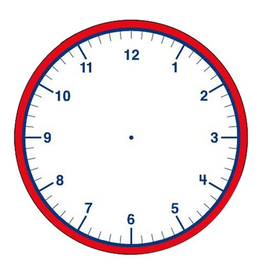 NOTEPAD, LARGE: CLOCK