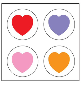 INCENTIVE STICKER: HEARTS 864 STICKERS