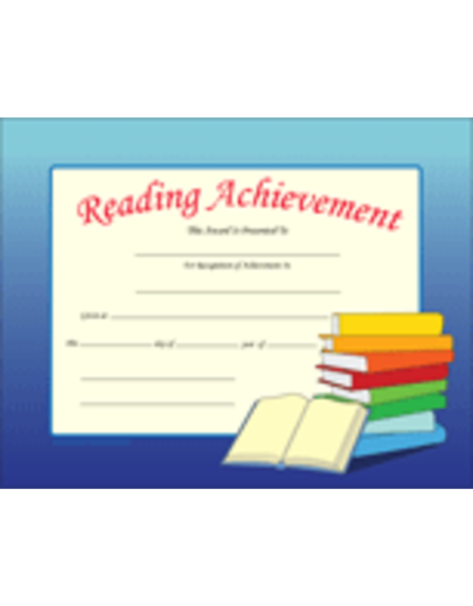 AWARD: READING ACHIEVEMENT