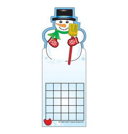 INCENTIVE BOOKMARK CHART: SNOWMAN 24 PACK