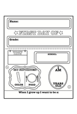 POSTER: FIRST DAY OF SCHOOL