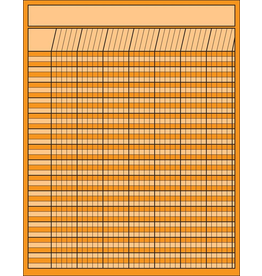 INCENTIVE CHART VERTICAL: 22"X28" ORANGE
