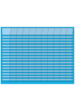 INCENTIVE CHART, HORIZONTAL : 22"X28" BLUE