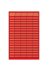 INCENTIVE CHART VERTICAL: 14"X22" RED