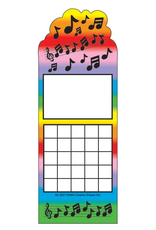 INCENTIVE BOOKMARK CHART: MUSIC 24 PACK