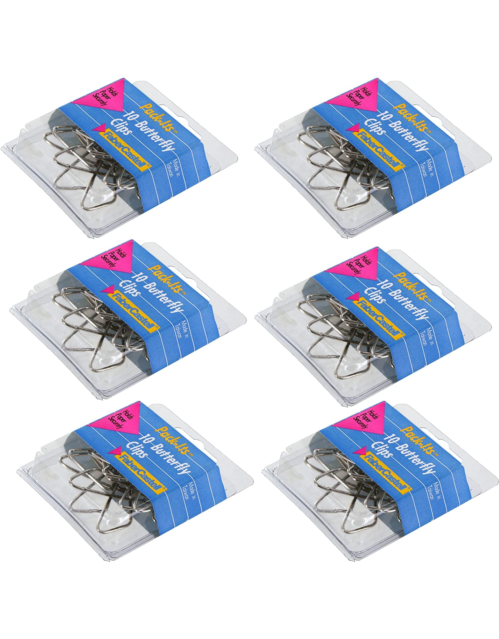 BUTTERFLY CLIPS (10PCS)