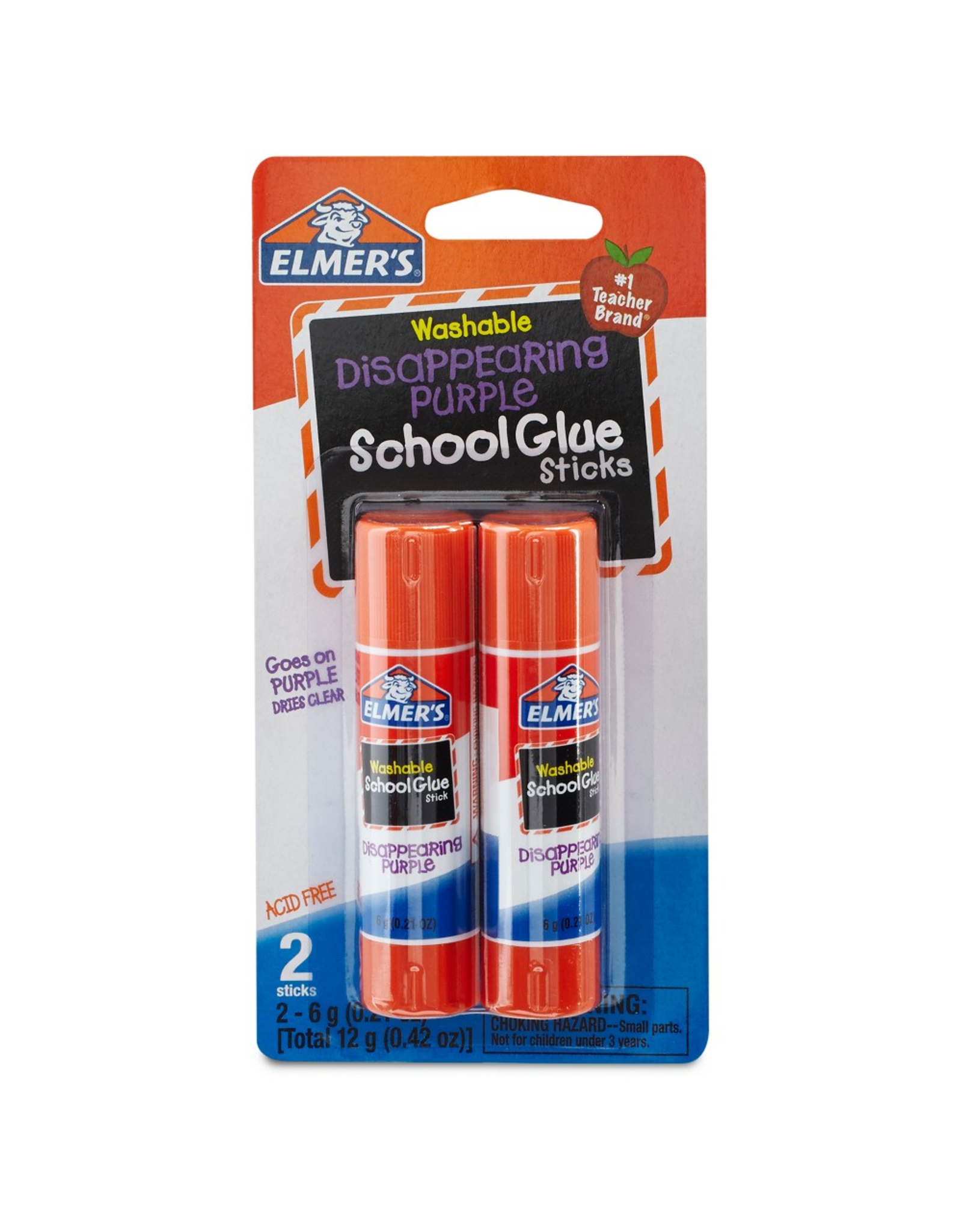 ELMER'S ELMER'S GLUE STICK - .21OZ EACH - 2 PACK
