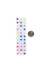 EYES WIGGLE - ASSORTED COLORS SELF-ADHESIVE 10MM  - 56 PACK