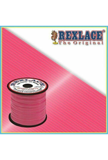 REXLACE: 100 YARD SPOOL -GLOW PINK