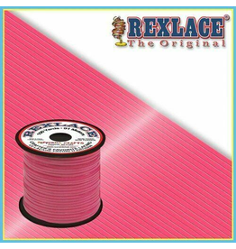 REXLACE: 100 YARD SPOOL -GLOW PINK