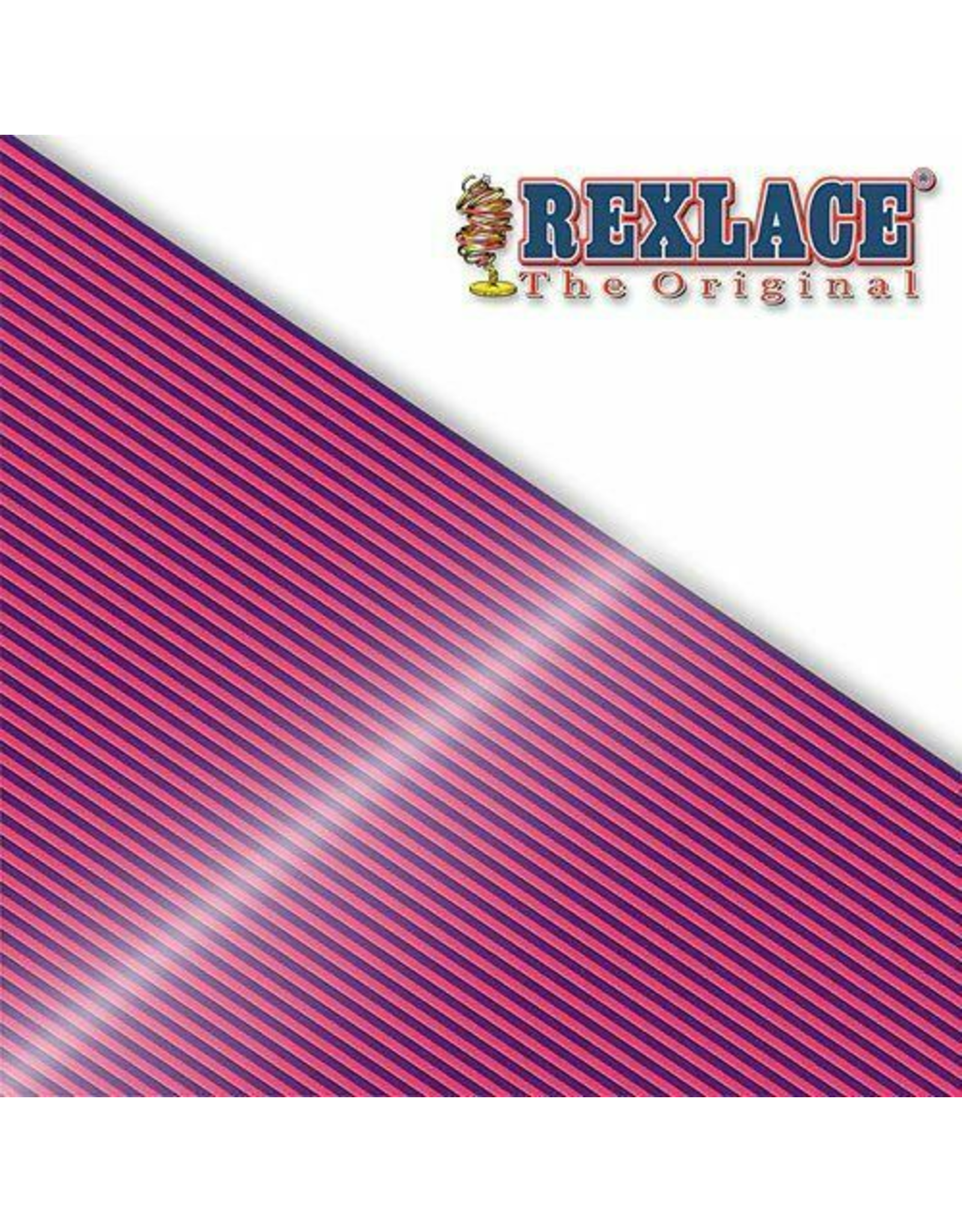 REXLACE: 100 YARD SPOOL - 2 SIDED MAGENTA/PURPLE