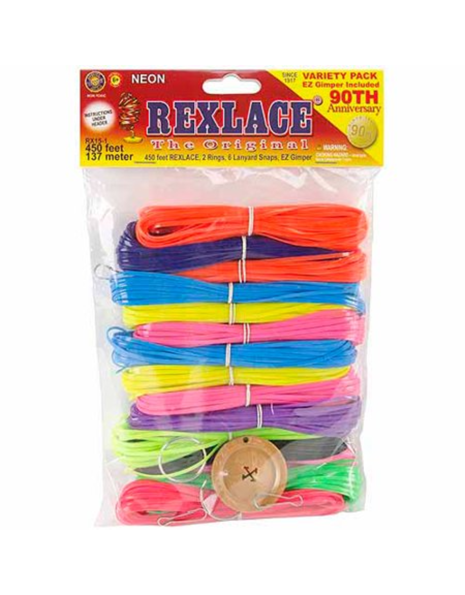 REXLACE VARIETY PACK NEON COLORS