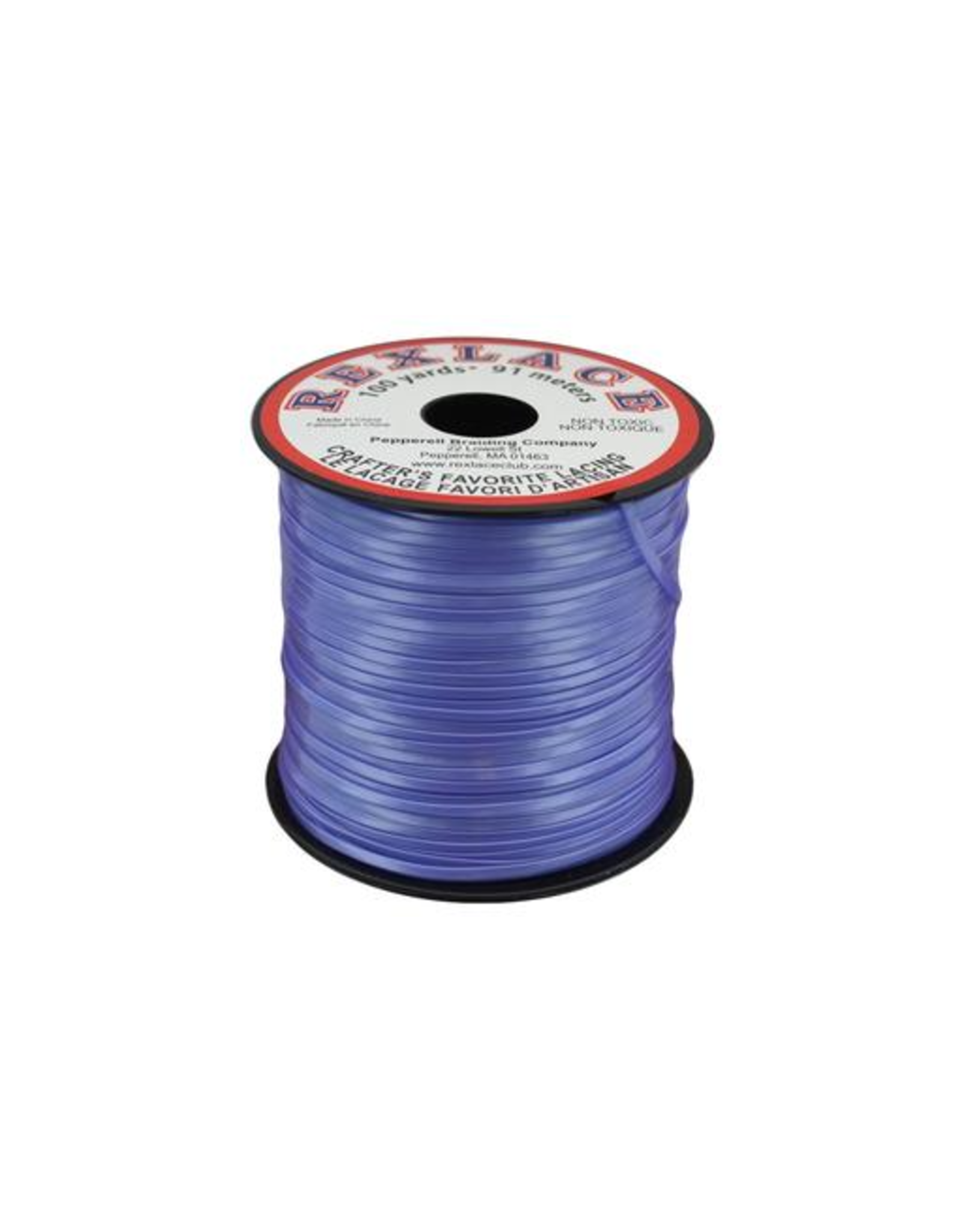 REXLACE: 100 YARD SPOOL - PEARL VIOLET