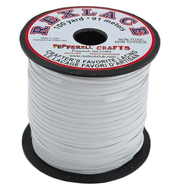 REXLACE: 100 YARD SPOOL -  WHITE