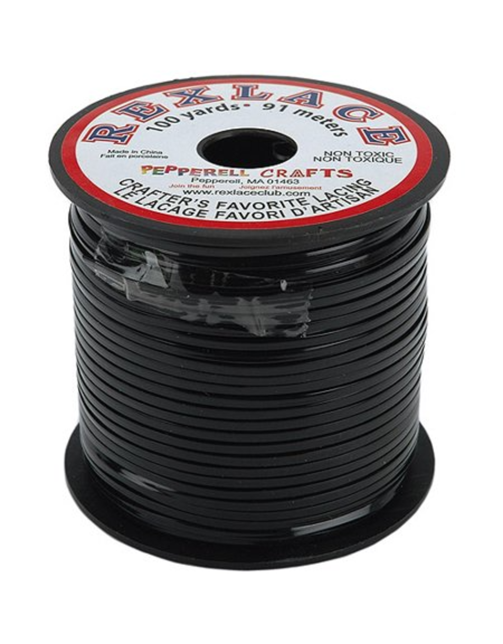 REXLACE: 100 YARD SPOOL - BLACK
