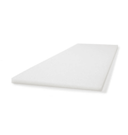 STYROFOAM BOARD: 36"x12"x0.5" - WHITE