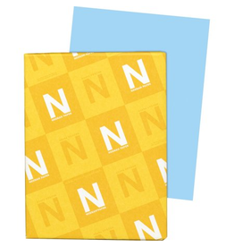 VELLUM BRISTOL CARDSTOCK: 67LB, 8½''x11'' BLUE 250 Sheets
