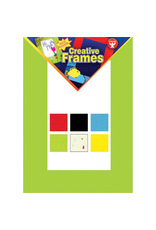 CREATIVE PICTURE FRAMES -4"x6"  ASSORTED COLORS 24 PACK