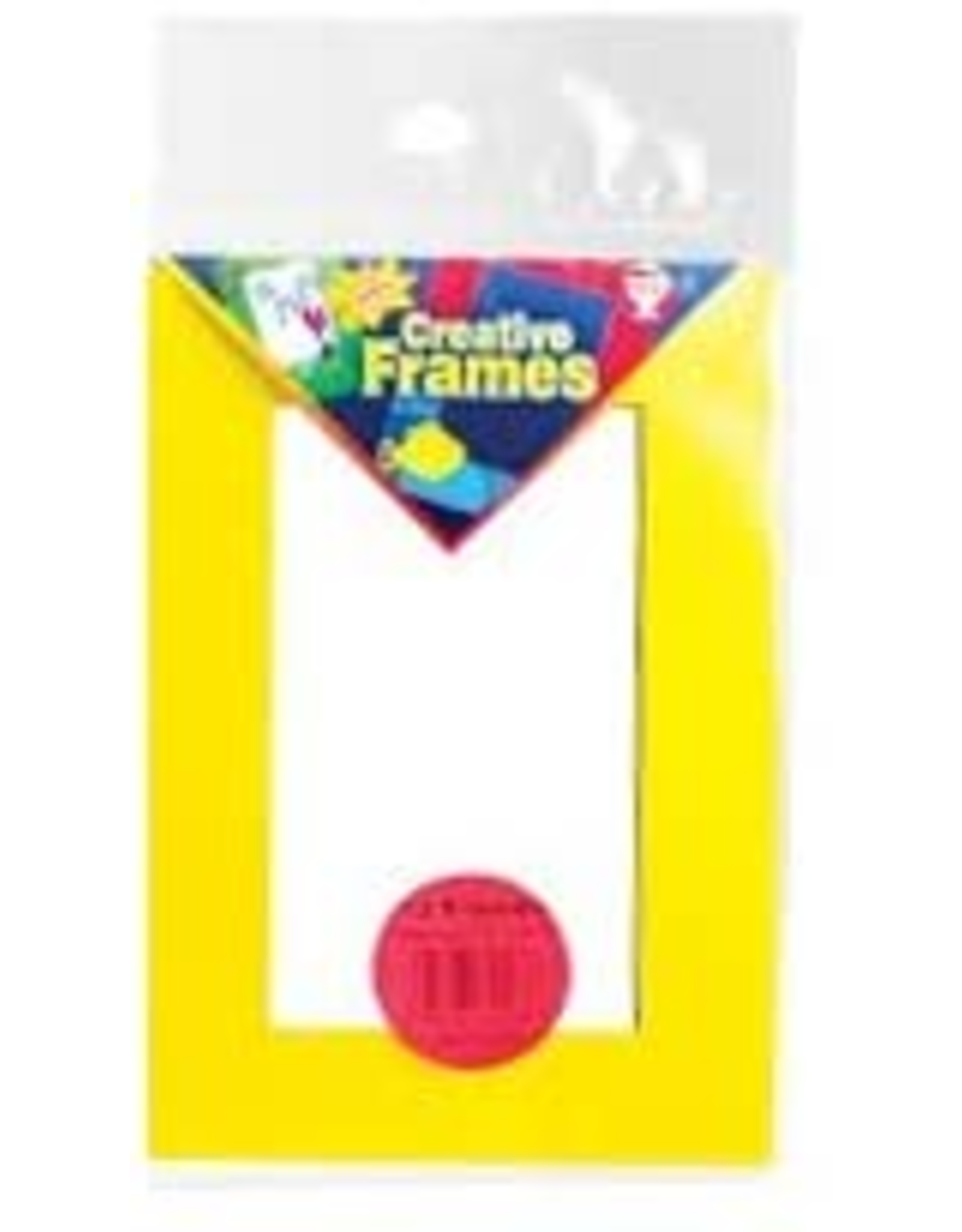 CREATIVE PICTURE FRAMES -4"x6"  ASSORTED COLORS 12 PACK