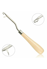 LATCH HOOK - WOOD HANDLE