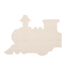 WOOD SHAPE: TRAIN 3" X 4.25" - 12 PACK