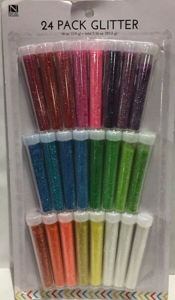 24 PACK GLITTER - Creative Kids