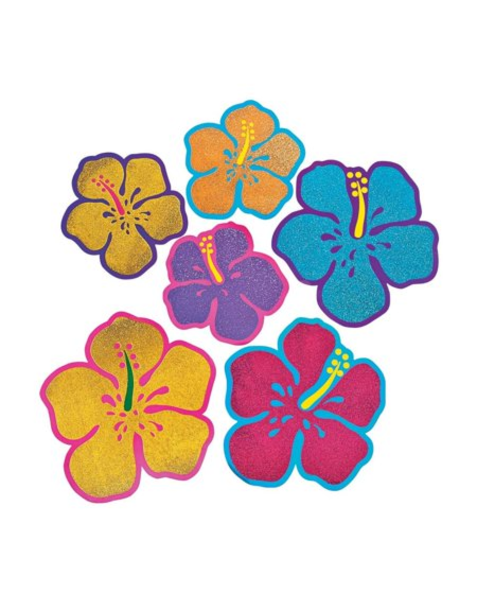 FLOWER: GLITTER HIBISCUS