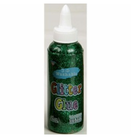 GLITTER GLUE - GREEN