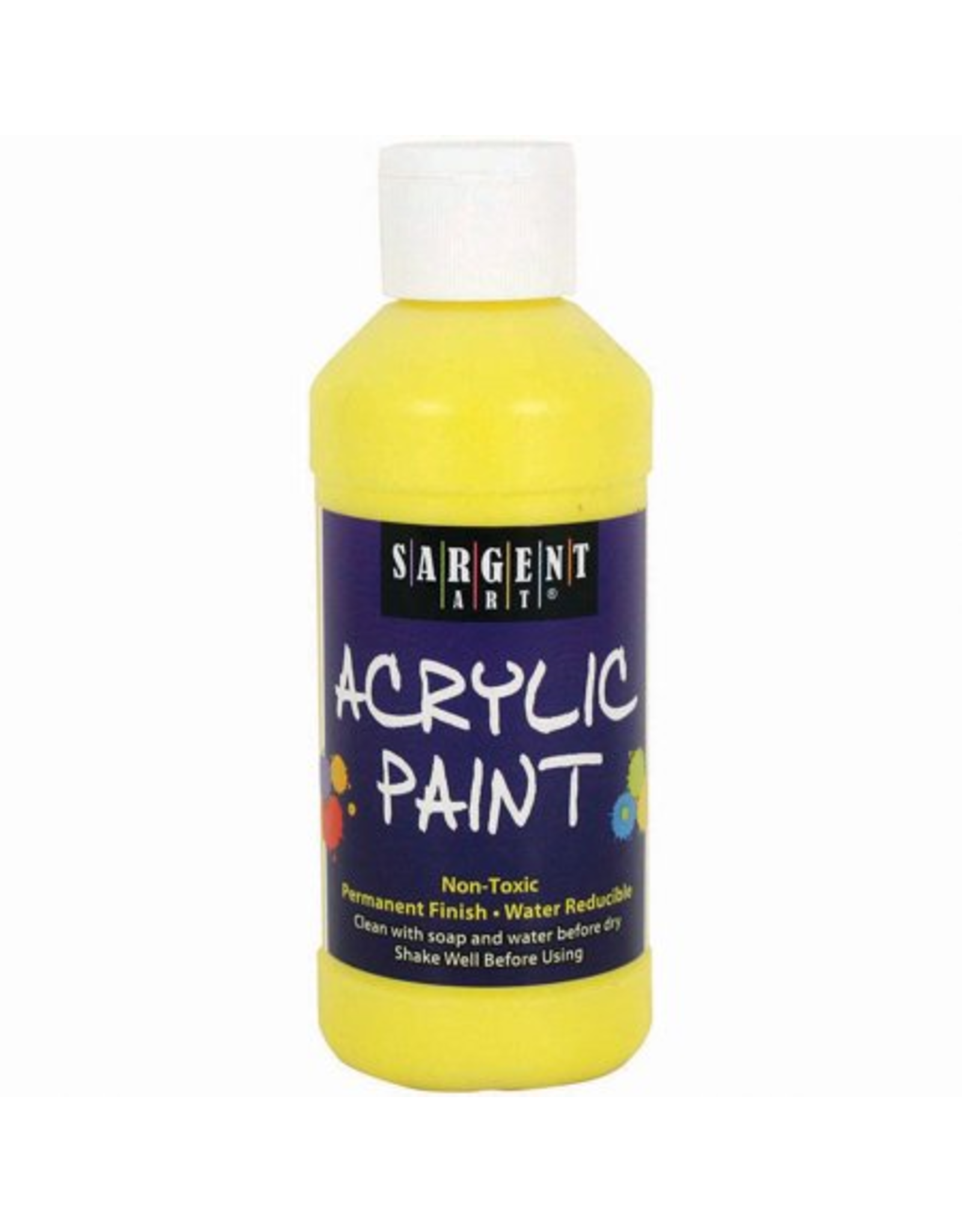 PAINT ACRYLIC SARGENT -8 OZ YELLOW