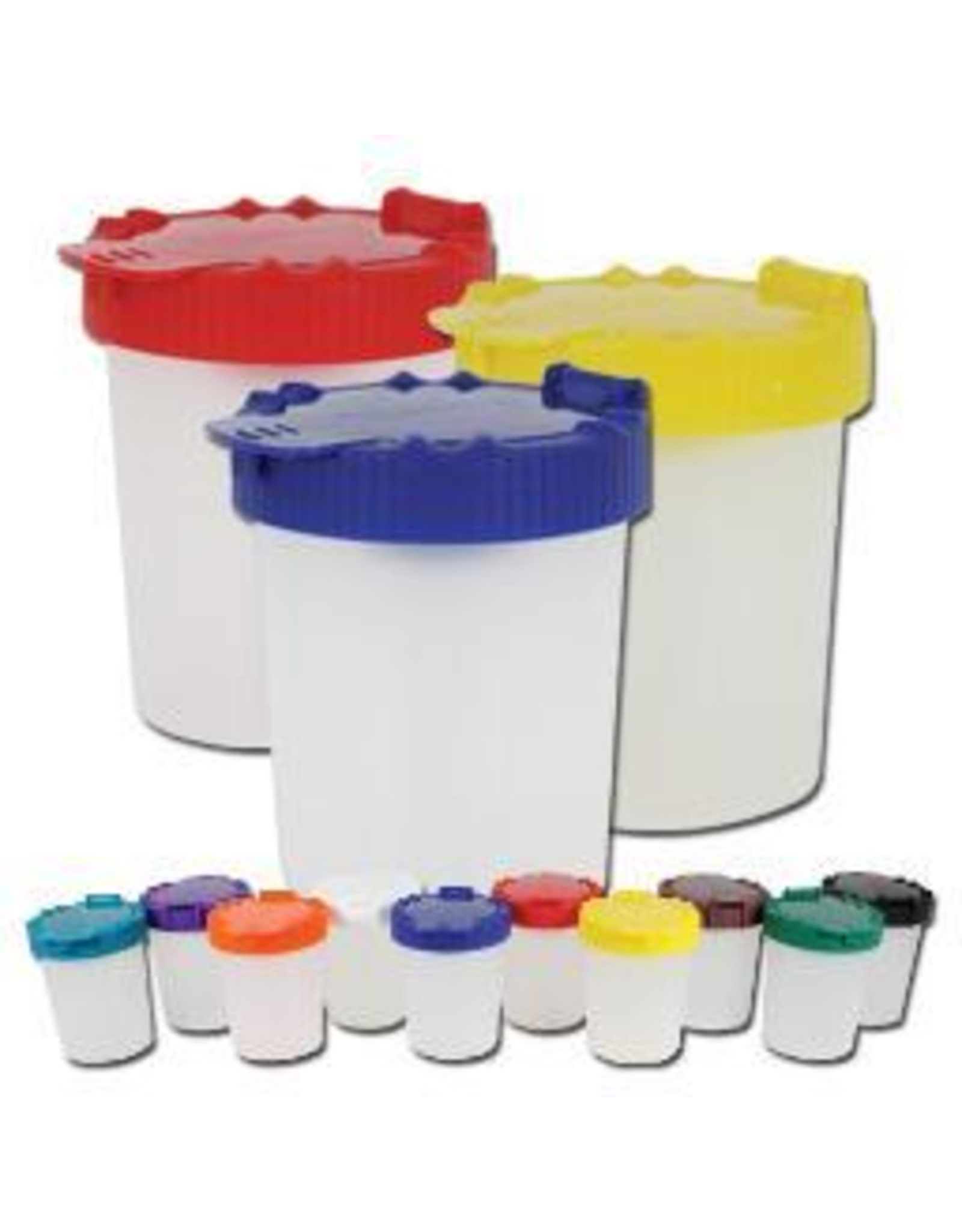 PAINT CUP: NO SPILL - 10 PACK