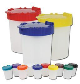 PAINT CUP: NO SPILL - 10 PACK