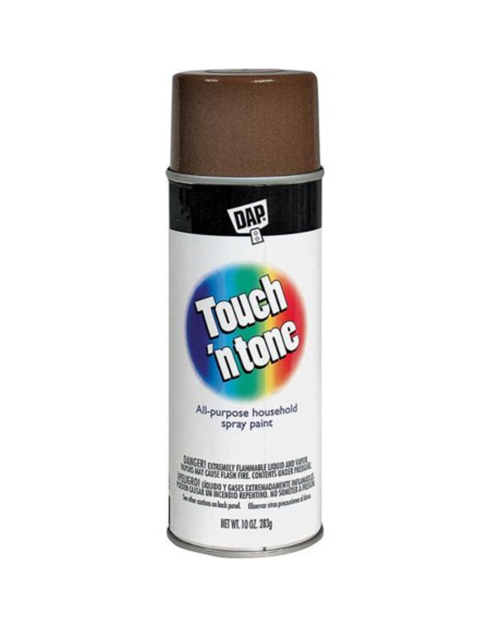 TOUCH N' TONE SPRAY PAINT: GLOSSY BROWN 10oz