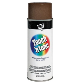 TOUCH N' TONE SPRAY PAINT: GLOSSY BROWN 10oz