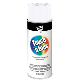 TOUCH N' TONE SPRAY PAINT: GLOSSY  WHITE 10oz