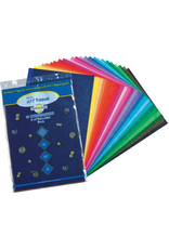 BLEEDING  TISSUE 12X18 ASSORTED 100 SHEETS