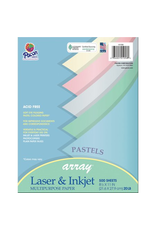 COPY PAPER: 20LB 8 1/2"X11"  ASSORTED PASTEL COLORS 500 SHEETS