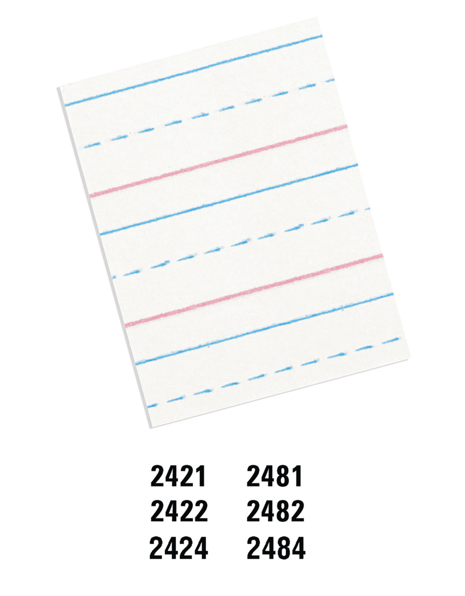 HANDWRITING PAPER ½" RULE, GR 3