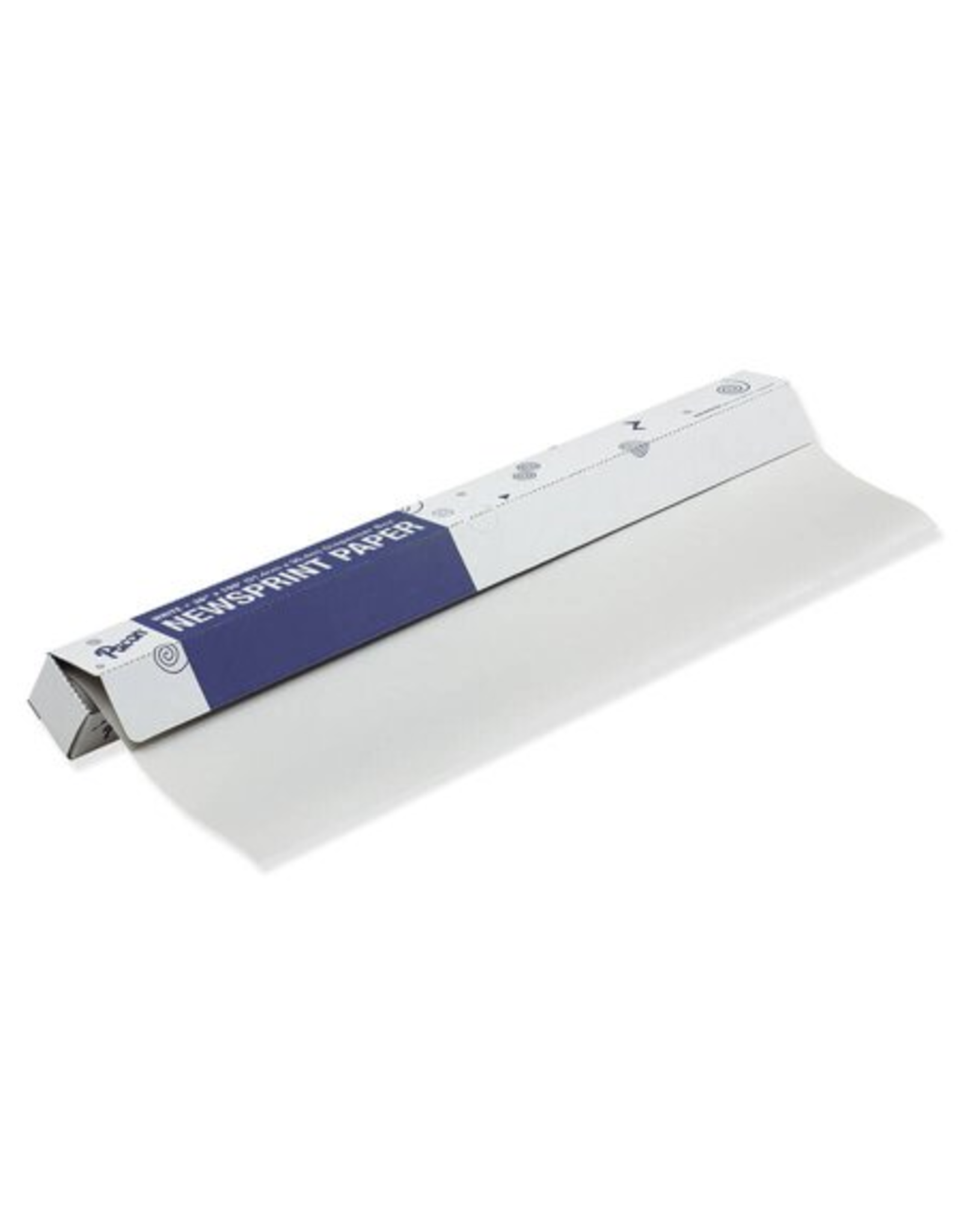 NEWSPRINT PAPER 36"x100' -  WHITE