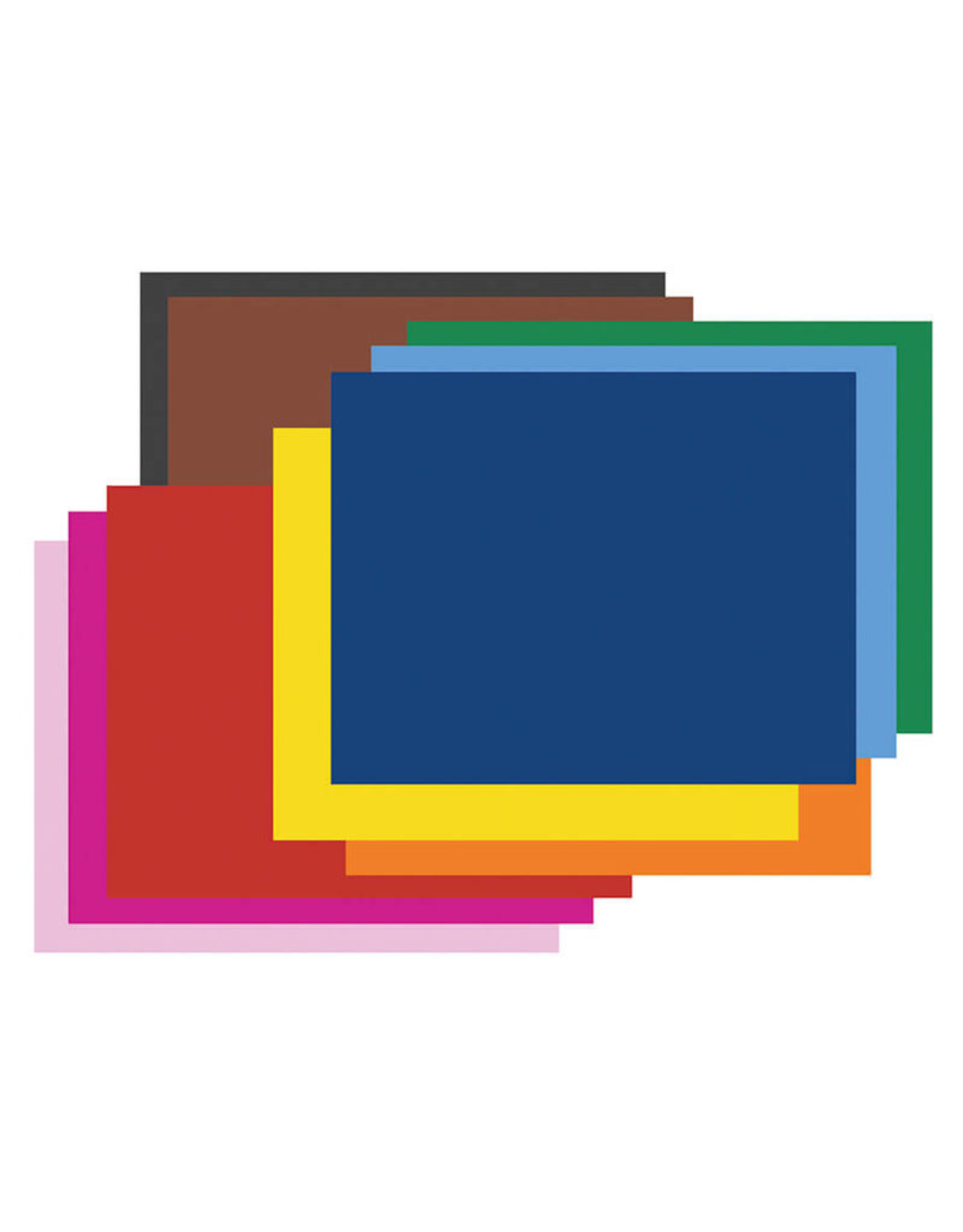 OAK TAG: 22X28 -  ASSORTED COLORS  50 PACK