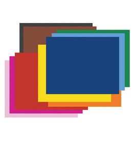 OAK TAG: 22X28 -  ASSORTED COLORS  50 PACK