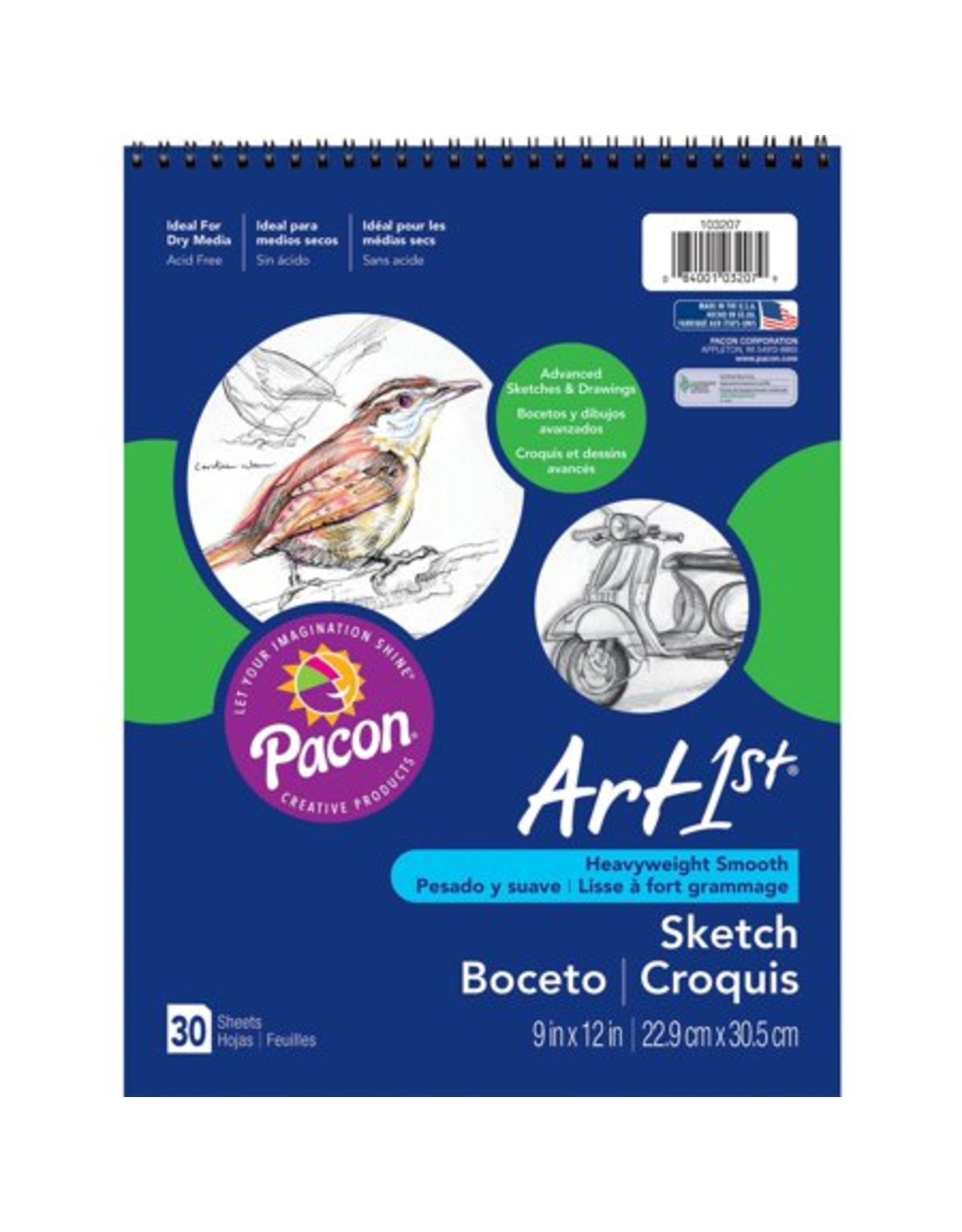 SKETCH BOOK 9x12 HWT