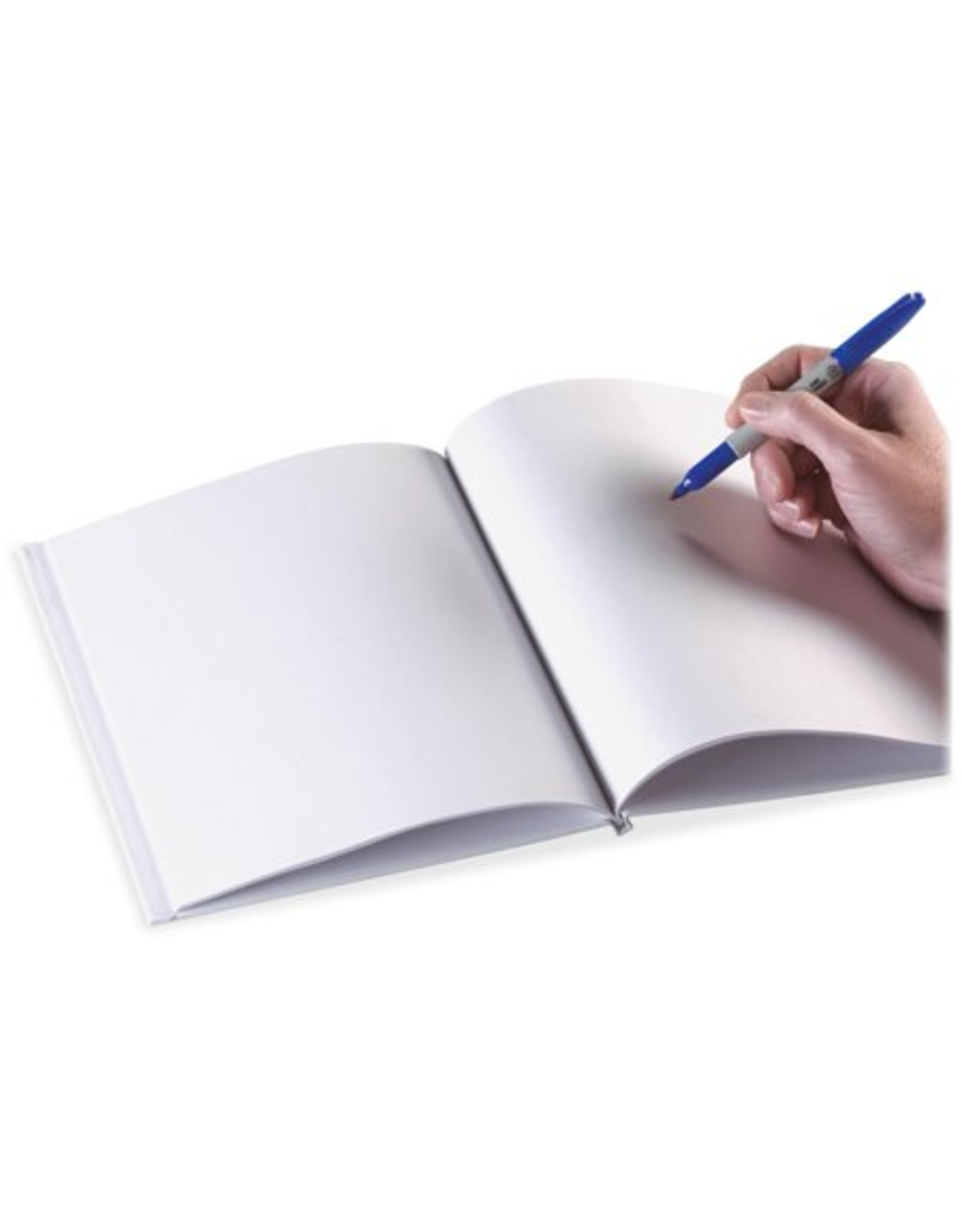 BLANK BOOK: HARDCOVER 8½"X11" 28 PAGES