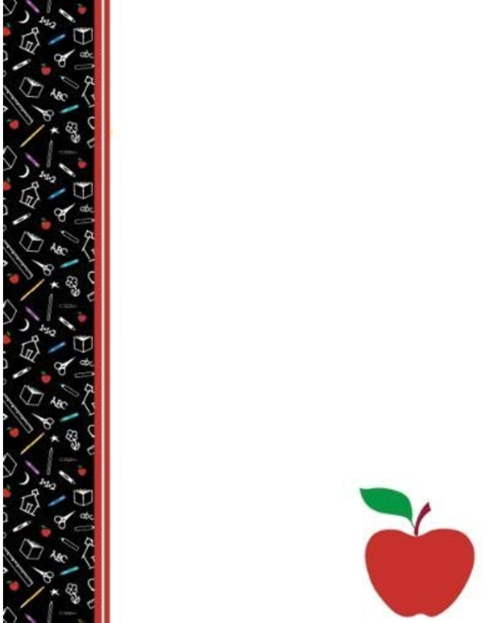 COMPUTER DESIGN PAPER: TEACHERS NOTE 8.5X11  100 SHEETS
