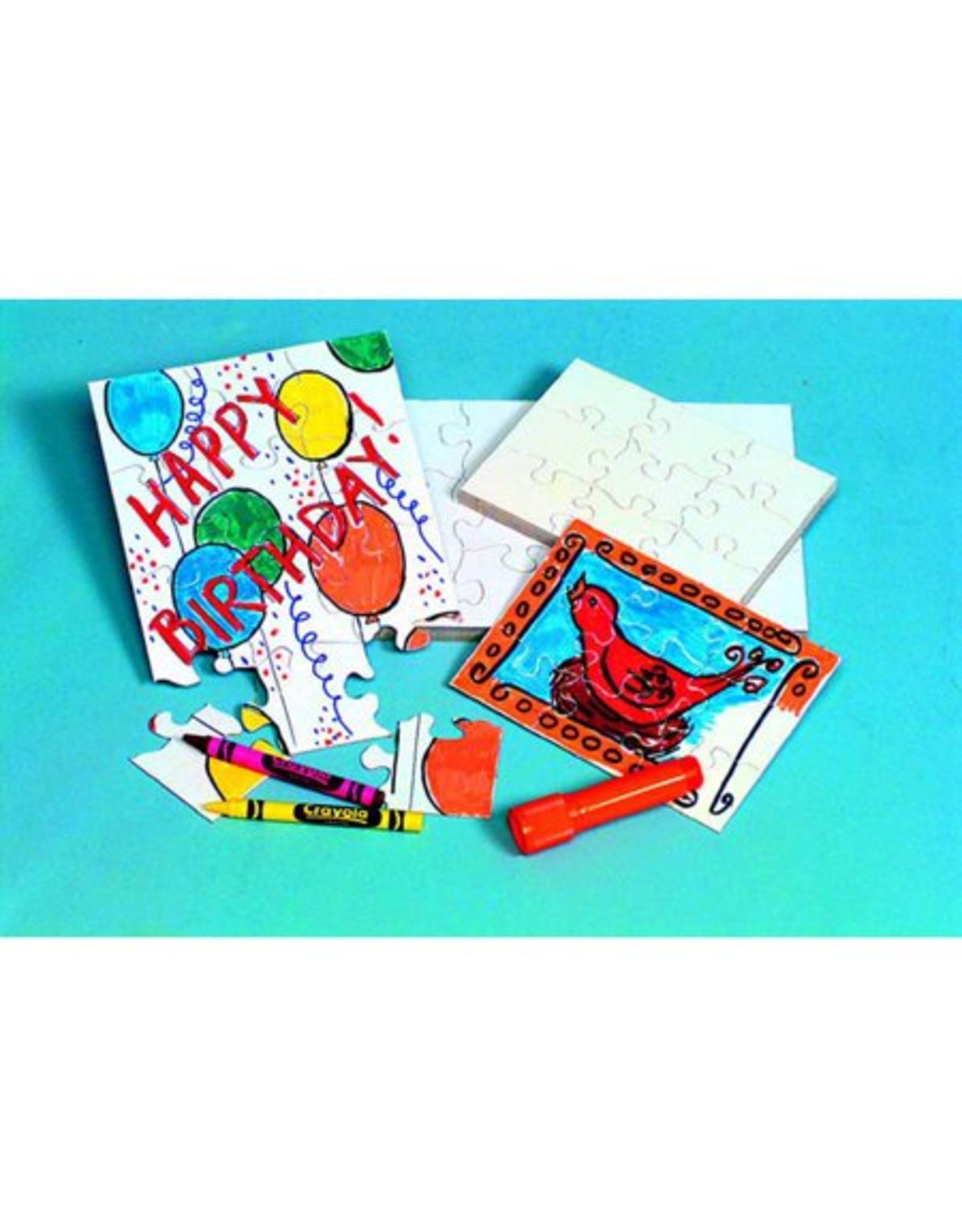 COMPOZ-A-PUZZLE PUZZLE BLANK  4"x5.5" 9PC