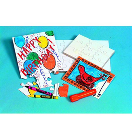 COMPOZ-A-PUZZLE PUZZLE BLANK  4"x5.5" 9PC
