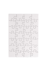 PUZZLE BLANK: 5½"X8" 28PC