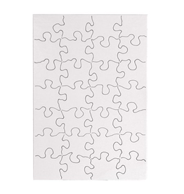 PUZZLE BLANK: 5½"X8" 28PC