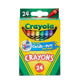 CRAYOLA  CRAYONS 24 PACK