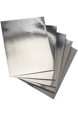 METALLIC PAPER: 8½x11 SILVER 100 PACK